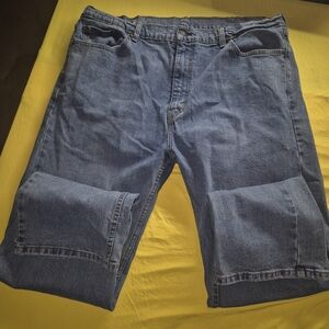 Levi's Straight Men’s Jeans in Medium Blue Denim